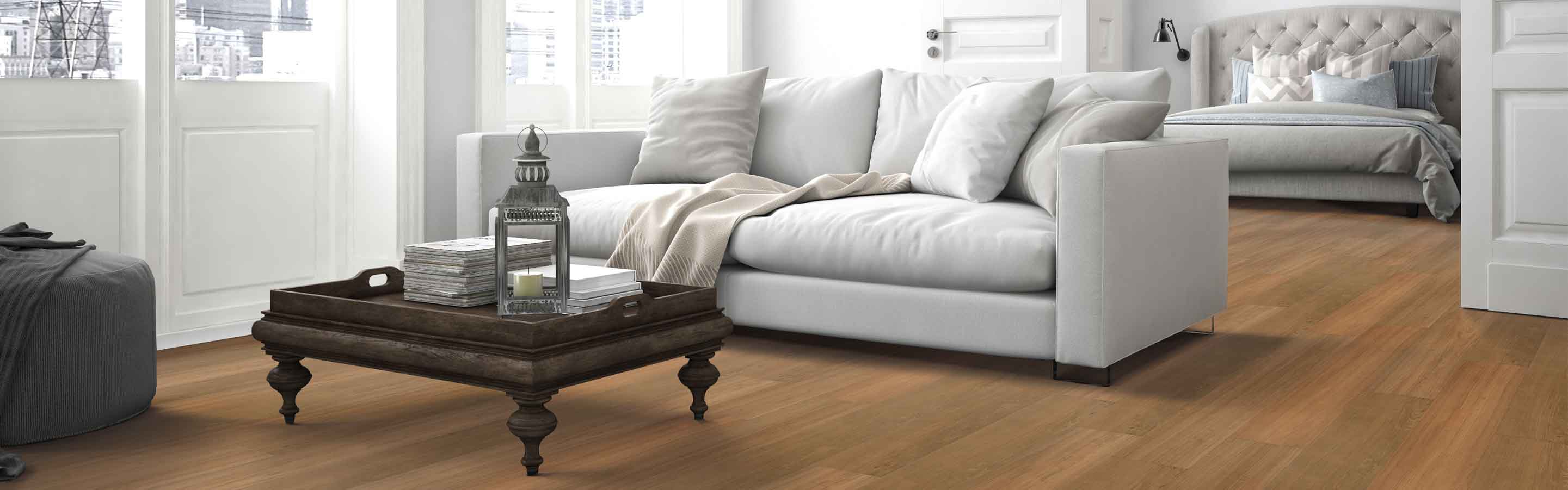 wood look vinyl flooring in bedroom